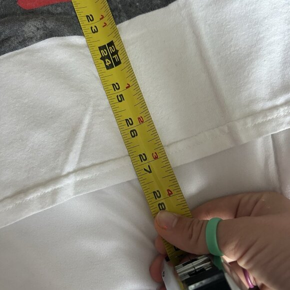 Biggie Smalls Mens Small White T Shirt Graphic Tee Hip Hop Notorious BIG - Picture 4 of 5